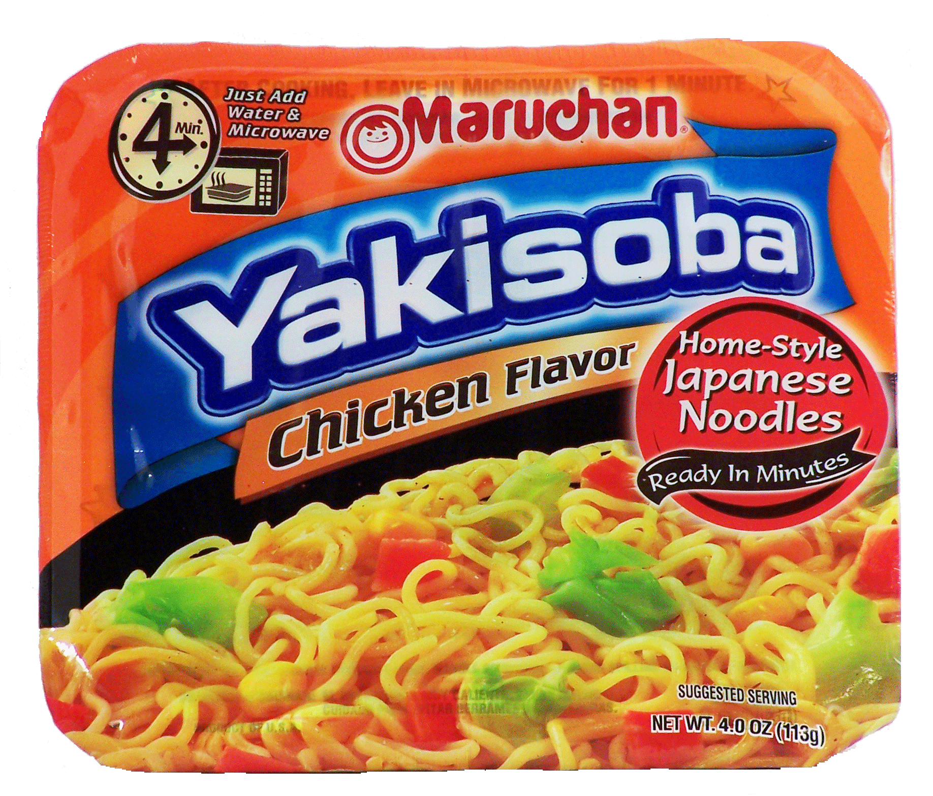 Maruchan Yakisoba chicken flavor, home-style japanese noodles Full-Size Picture